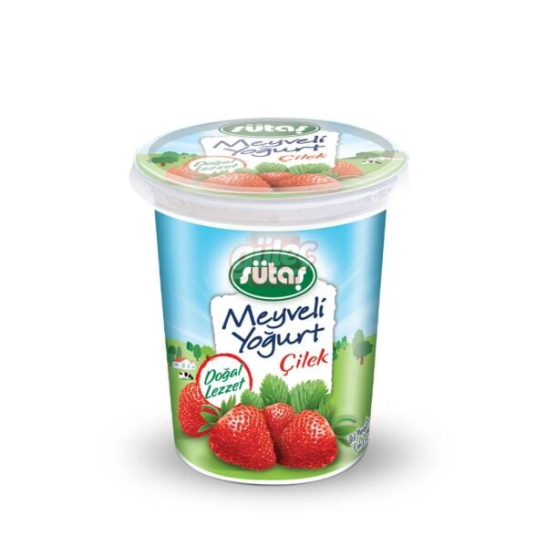 Sütaş Çilekli Yoğurt 500 G