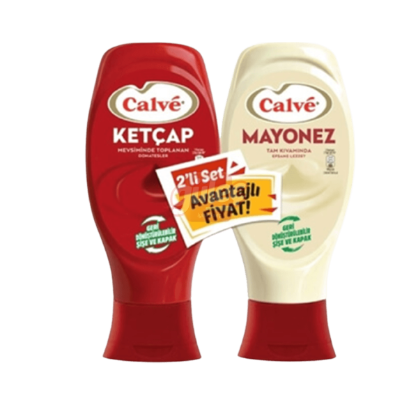 Calve Ketçap 400 G + Calve Mayonez 350 G