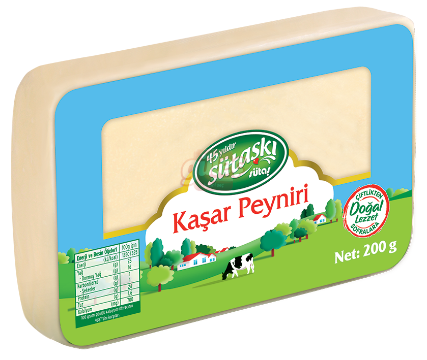 Sütaş Kaşar Peyniri 200 G