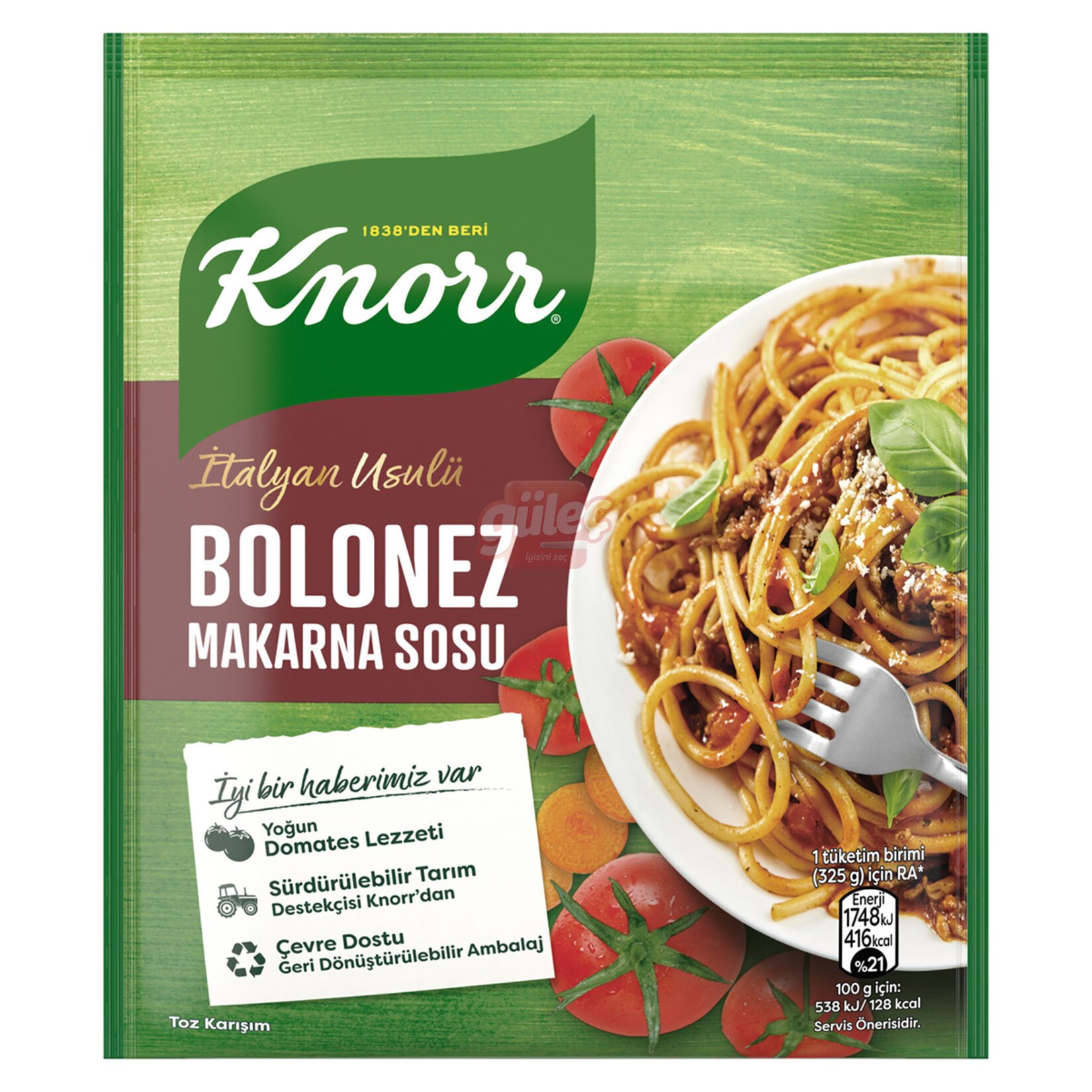 Knorr Bolonez Makarna Sosu 45 G
