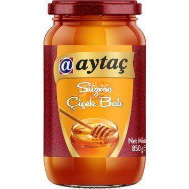 Aytaç Süzme Çiçek Balı Cam Kavanoz 850 G