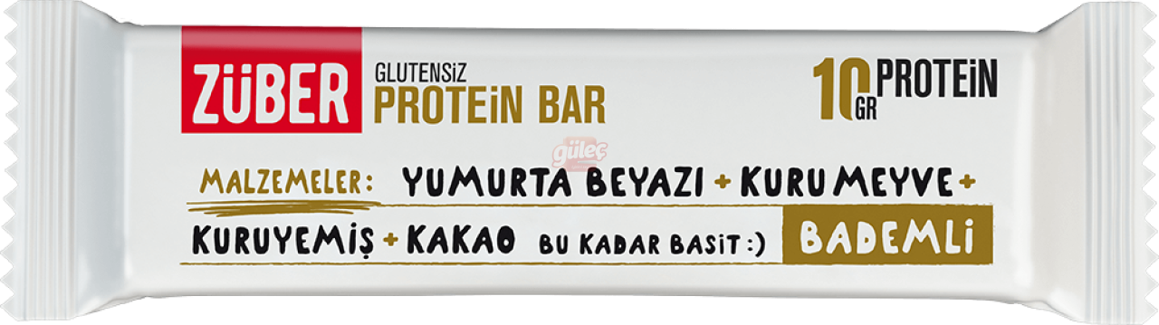 Züber Glutensiz Protein Barı Bademli 35 G