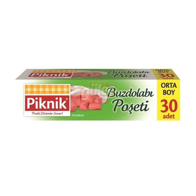 Piknik Orta Boy Buzdolabı Poşeti 20'li