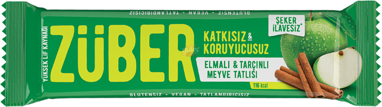 Züber Elmalı Tarçınlı Meyve Tatlısı 40 G