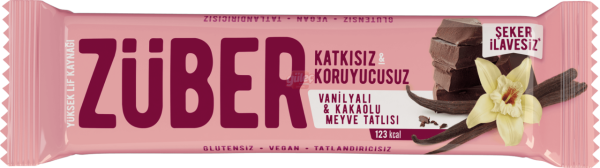 Züber Vanilyalı Kakaolu Meyve Tatlısı 40 G