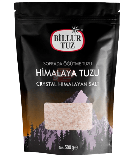 Billur Sofrada Öğütme Himalaya Tuzu 500 G