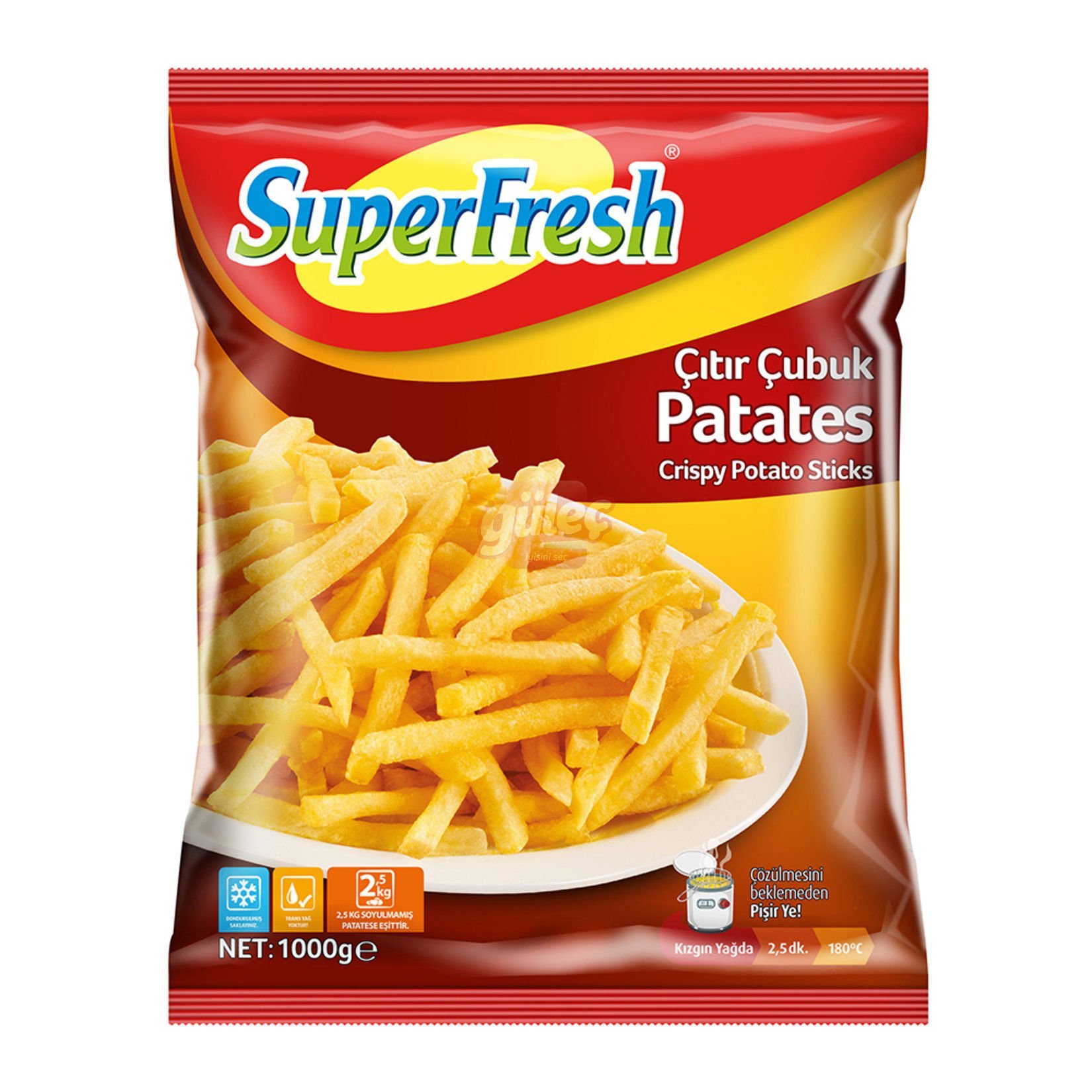 Superfresh Parmak Patates 1200 G