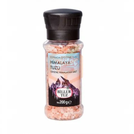 Billur Himalaya Tuz Değirmenli 200 G