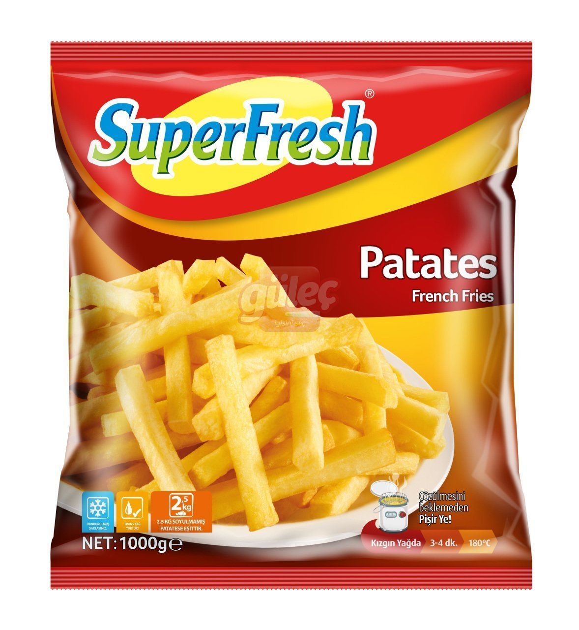 SuperFresh Parmak Patates 1 Kg