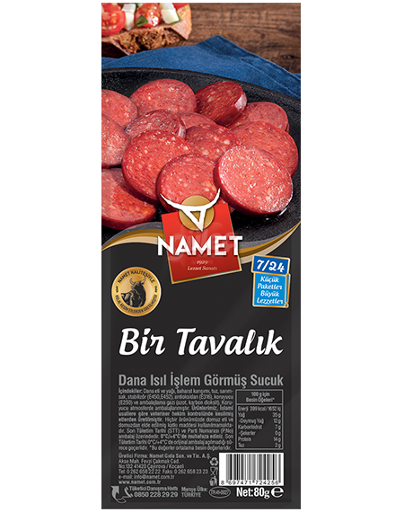 Namet 7/24 Bi Tavalık Sucuk 80 G