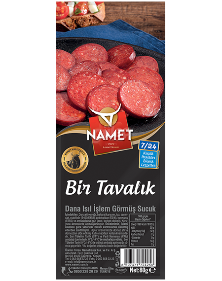 Namet 7/24 Bi Tavalık Sucuk 80 G