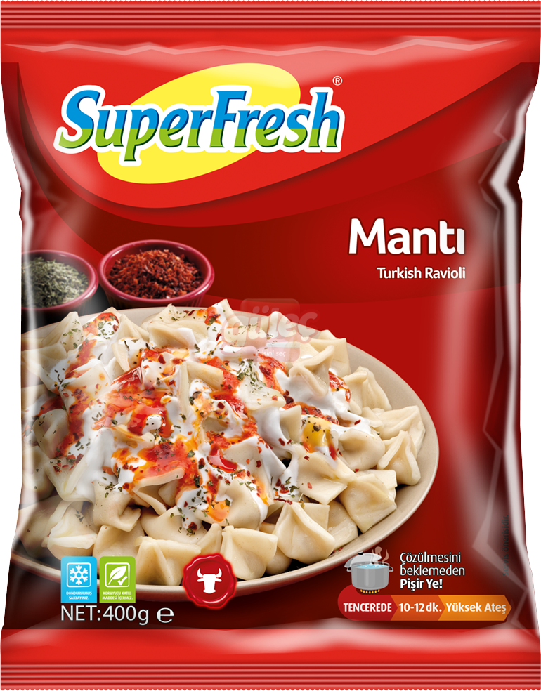 SuperFresh Kayseri Mantı 400 G