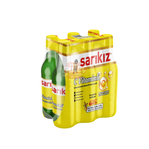 Sarıkız C Plus Aromalı Maden Suyu 6 x 200 Ml