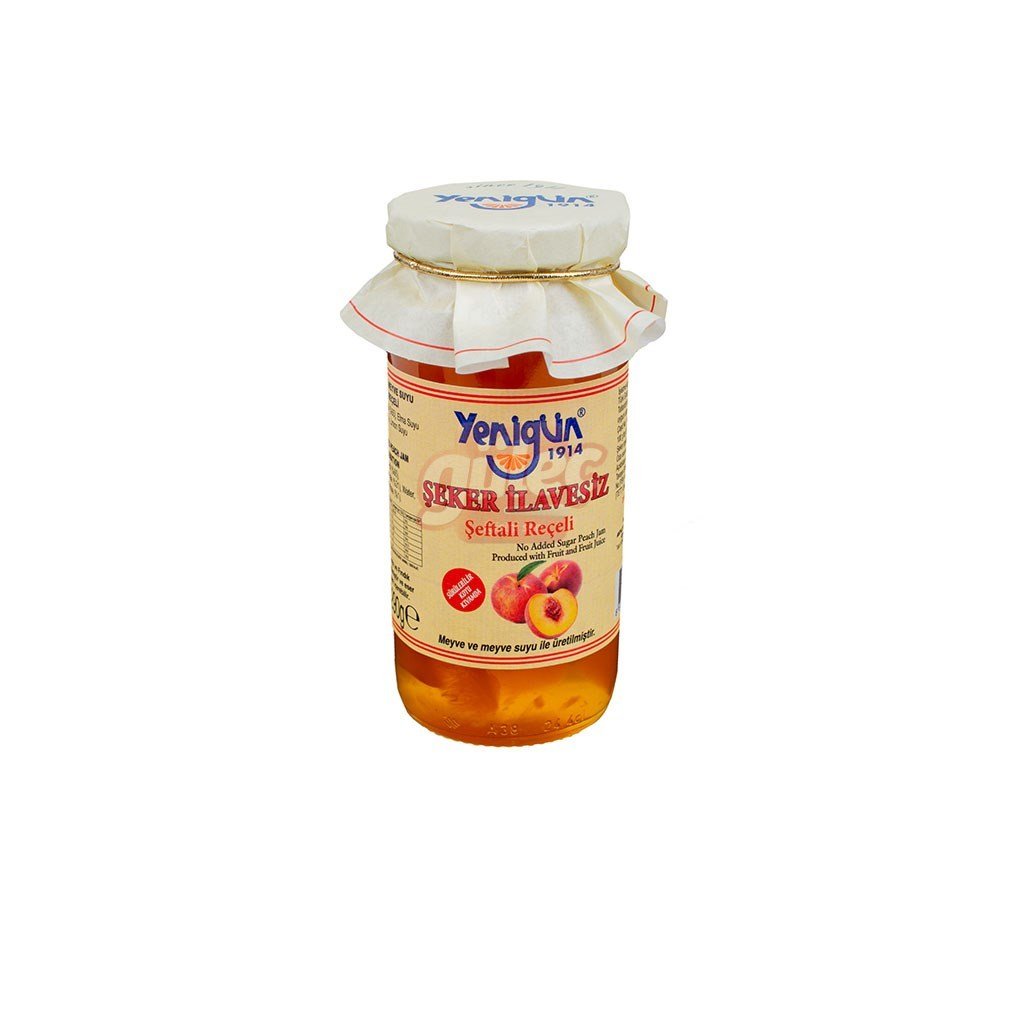 Yenigün Şeker İlavesiz Şeftali Reçeli 290 G