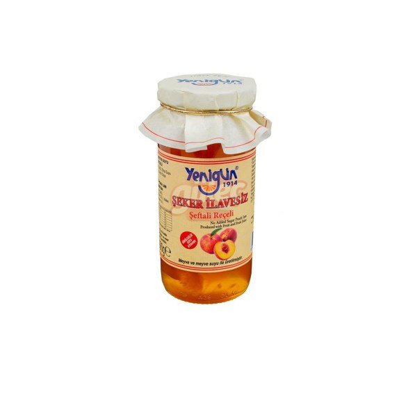 Yenigün Şeker İlavesiz Şeftali Reçeli 290 G