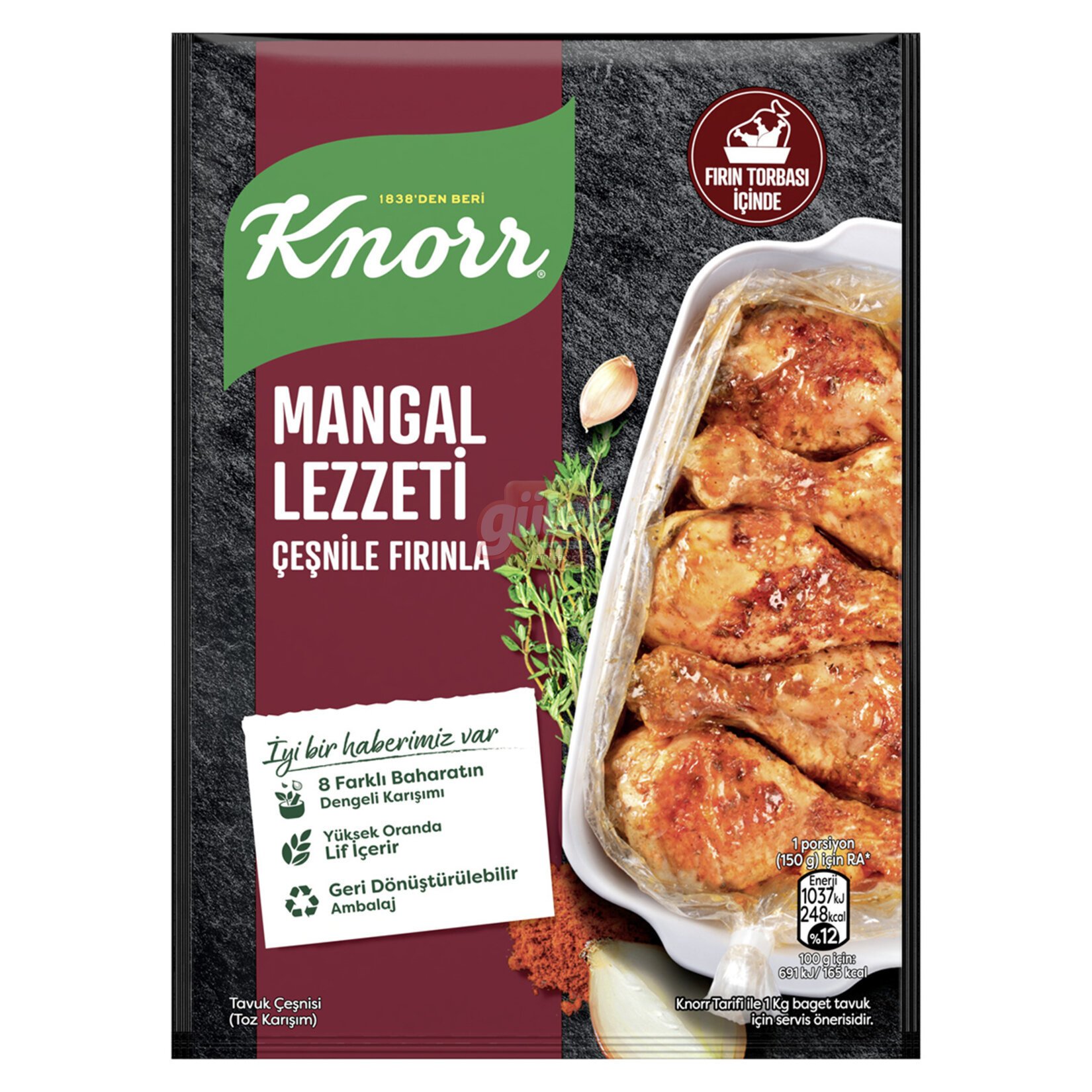Knorr Tavuk Mangal Lezzeti Çeşni 29 G