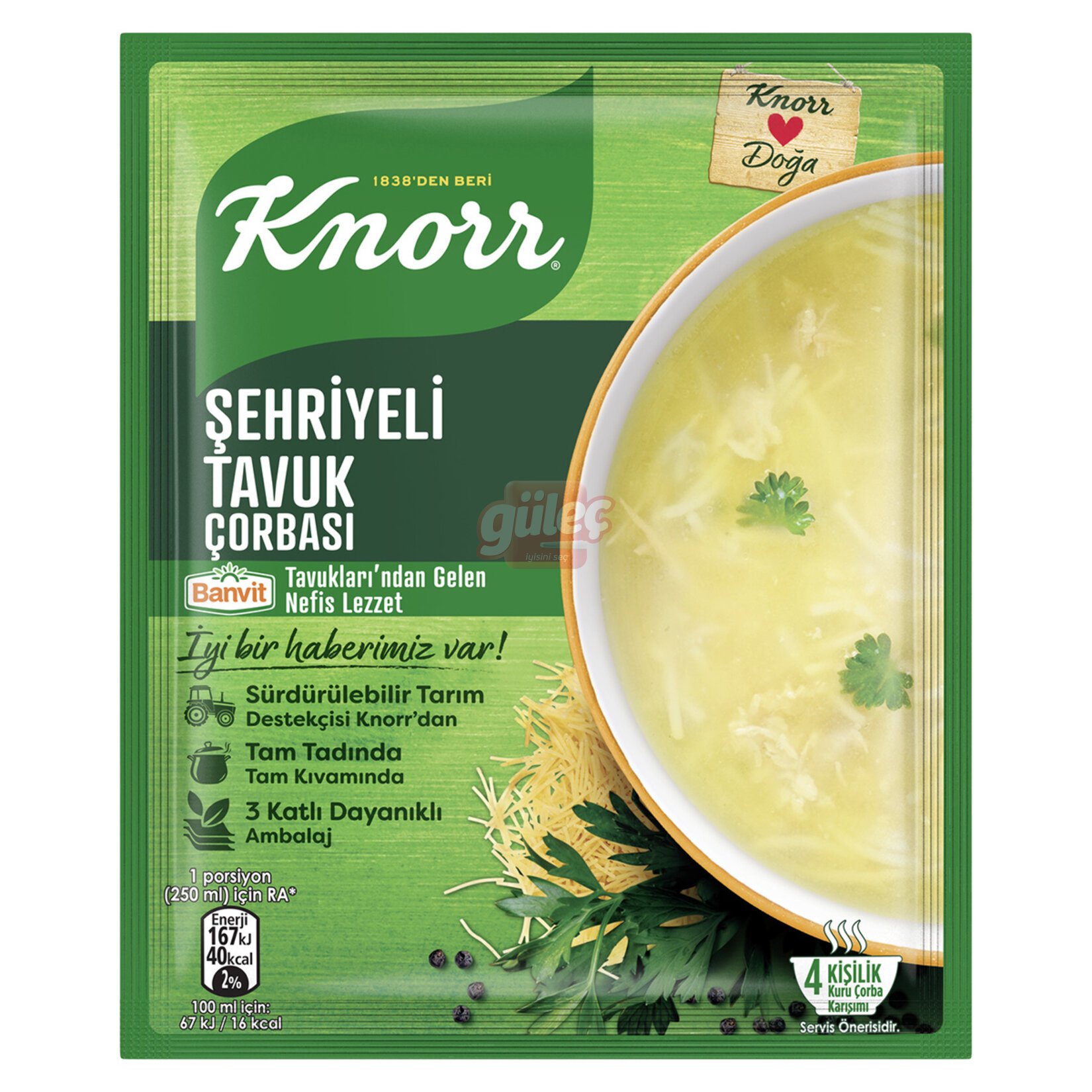 Knorr Şehriyeli Tavuk Çorbası 51 G