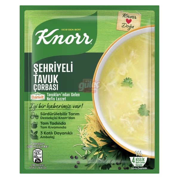 Knorr Şehriyeli Tavuk Çorbası 51 G