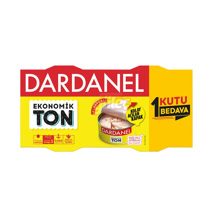 Dardanel Ayçiçek Yağlı Ekonomik Ton Balığı 4 x 140 G