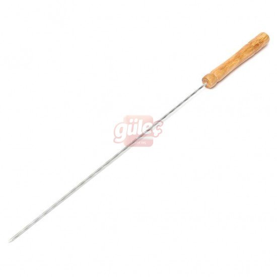 Agaç Saplı Demir Çöp Şiş 20 Cm