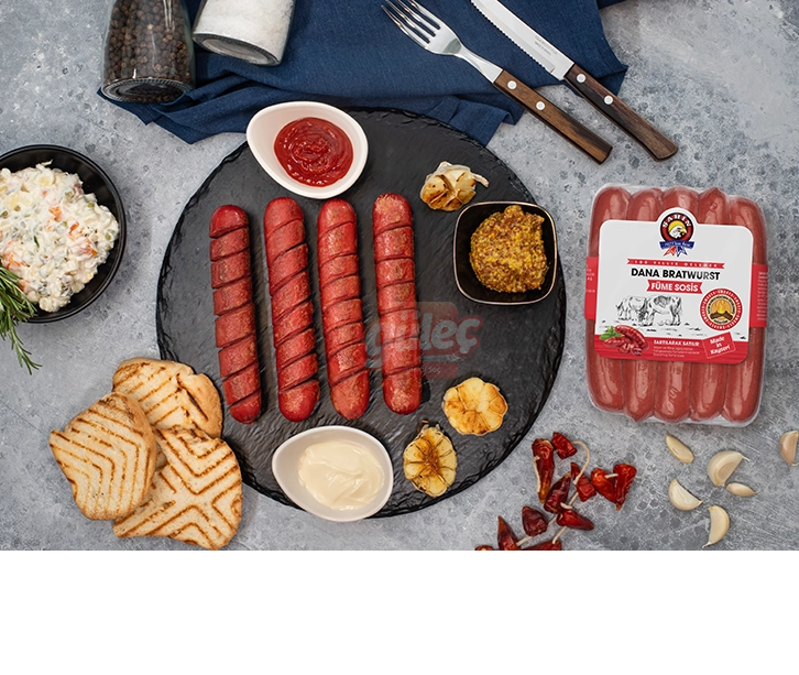 Şahin Dana Bratwurst Sosis Kg