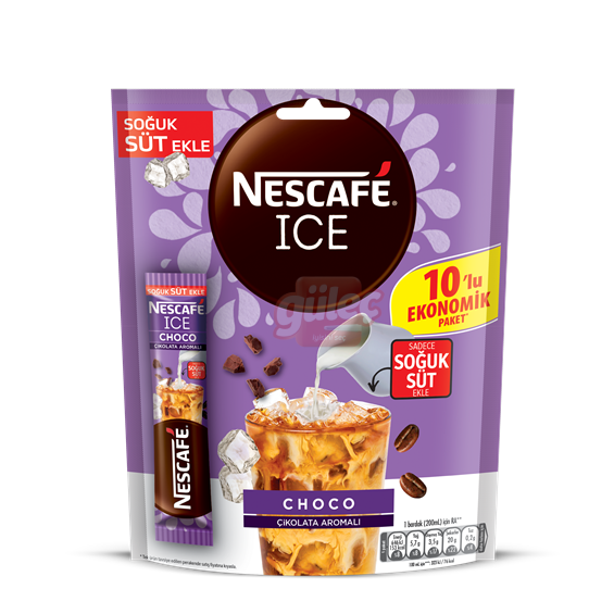 Nescafe 3'ü 1 Arada Choco Ice 10'lu 106 G