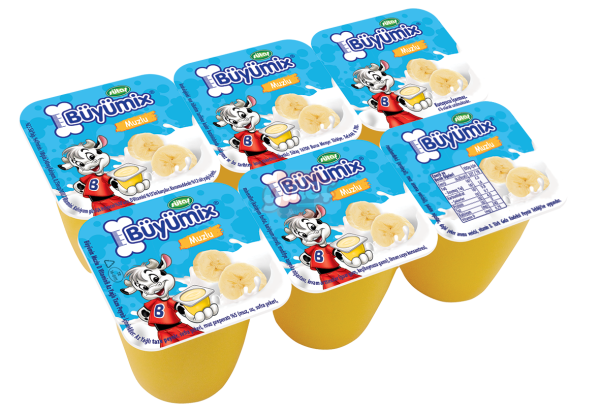 Sütaş Büyümix Muzlu 6 x 40 G