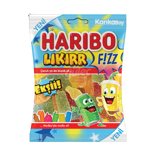 Haribo Fizz Lıkır 70 G
