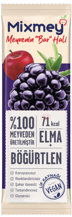 Mixmey Böğürtlen + Elma Meyve Barı 20 G