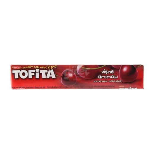 Tofita Vişne Aromalı Toffe Şeker 47 G