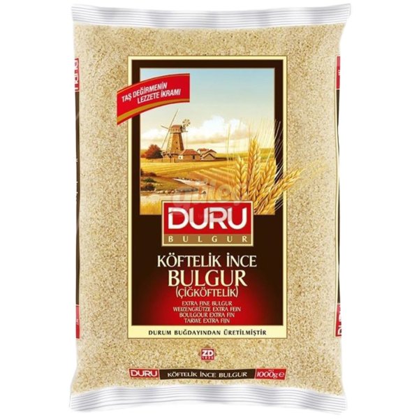 Duru Çiğ Köftelik Bulgur 1 Kg
