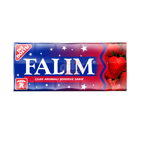 Falım Çilek Aromalı 5'li Sakız 7 G