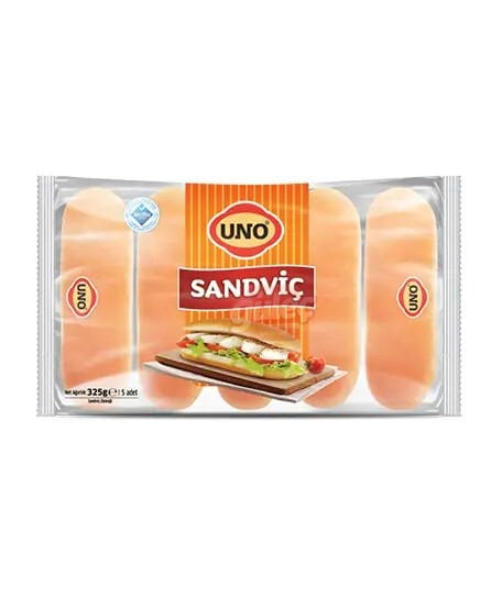 Uno 5'Li Sandviç Ekmeği 325 G