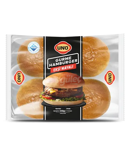 Uno Gurme Hamburger 4'Lü 440 G