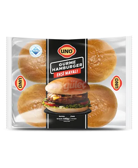 Uno Gurme Hamburger 4'Lü 440 G
