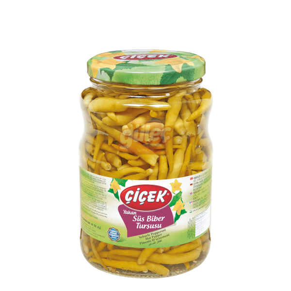 Çiçek Yakan Süs Biber Turşusu 670 G