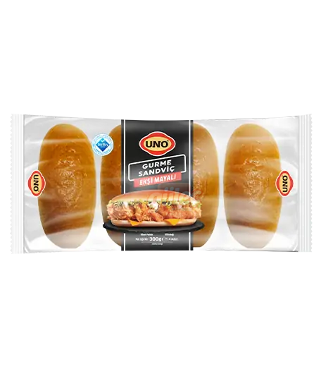 Uno Gurme Sandviç Ekşi Mayalı 4'lu 300 GR