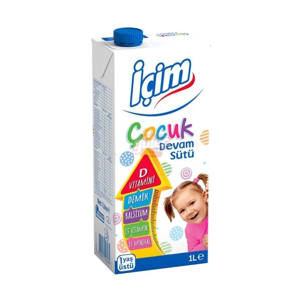 İçim İlkadım Çocuk Devam Sütü 1 L