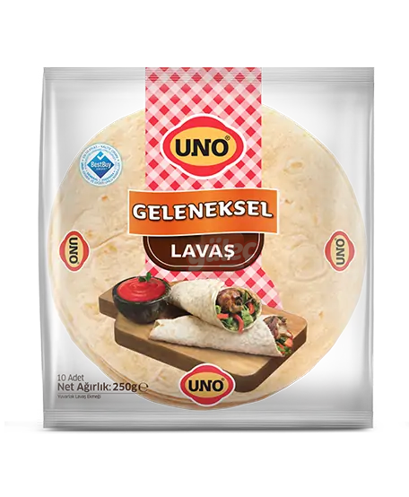Uno Geleneksel Lavaş 15 cm 10 'Lu 250 G