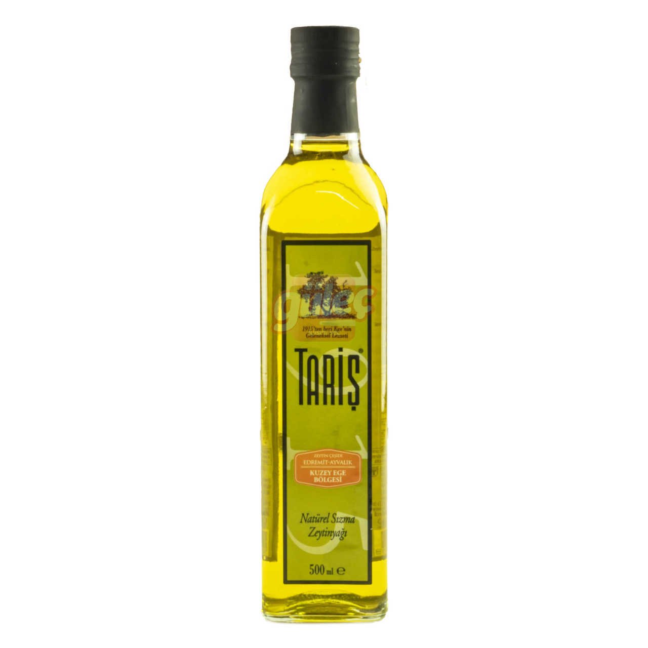 Tariş Kuzey Ege Bölgesi Natürel Sızma Zeytinyağı Cam Şişe 500 Ml
