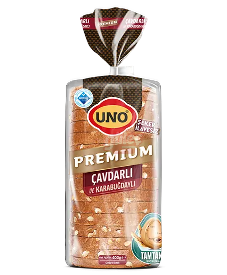 Uno Premium Çavdar ve Karabuğday Ekmeği 400 G