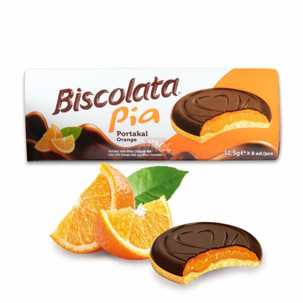 Biscolata Pia Portakallı 100 G