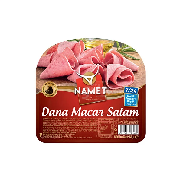 Namet 7/24 Dana Macar Salam 50 G