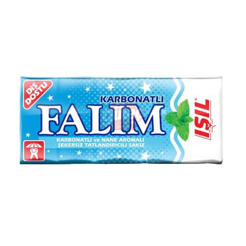 Falım Işıl Karbonatlı Naneli 5'li Sakız 8 G