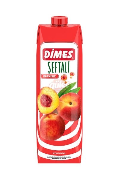 Dimes Şeftali Nektarı Prizma Kutu 1 L