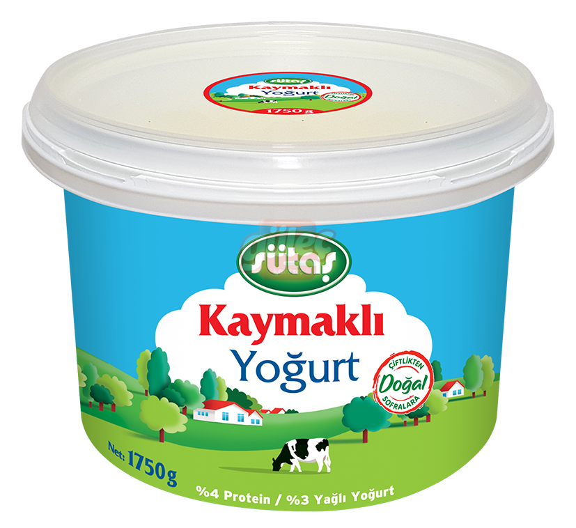 Sütaş Kaymaklı Yoğurt 1750 G