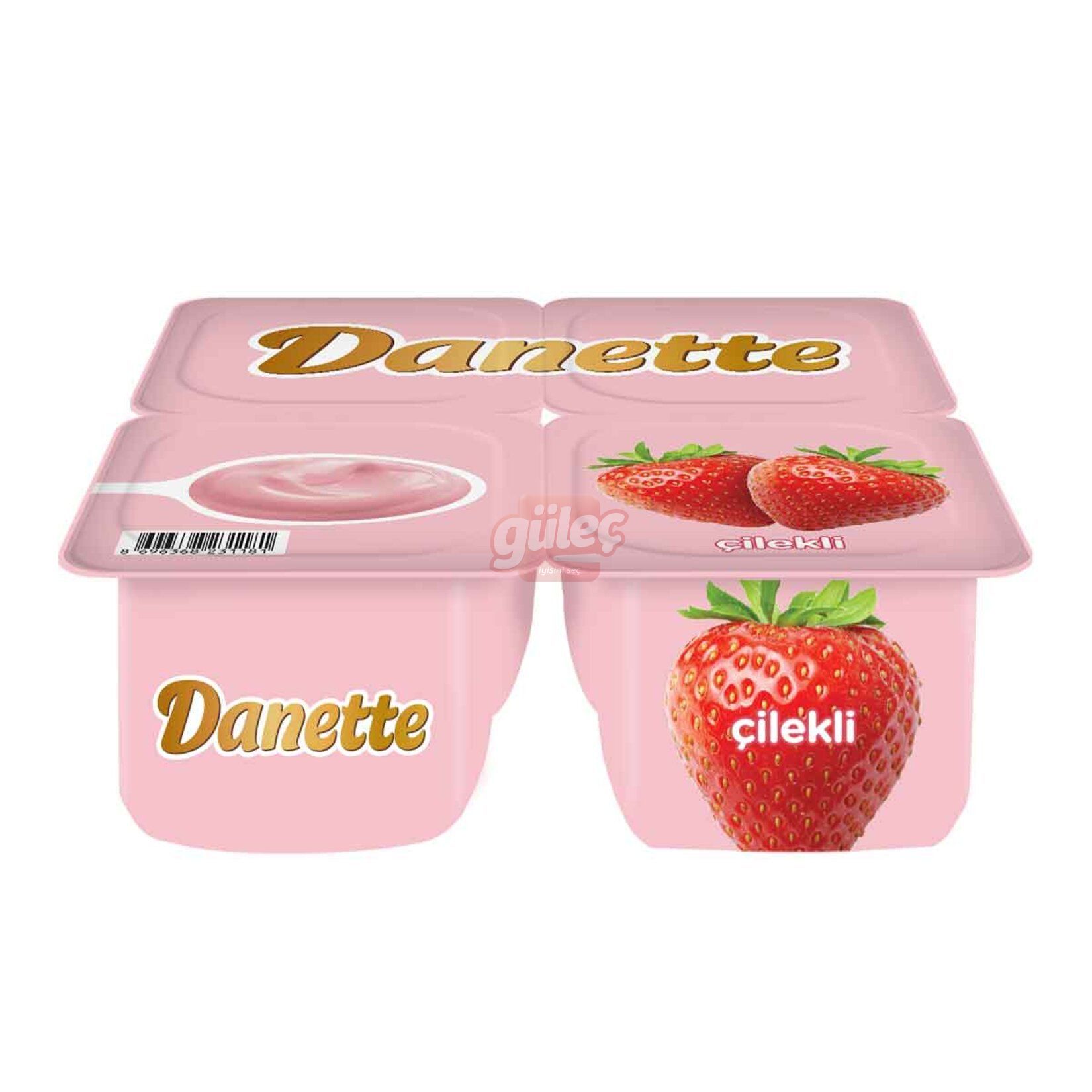 Danone Danette Çilekli Puding 4 x 100 G