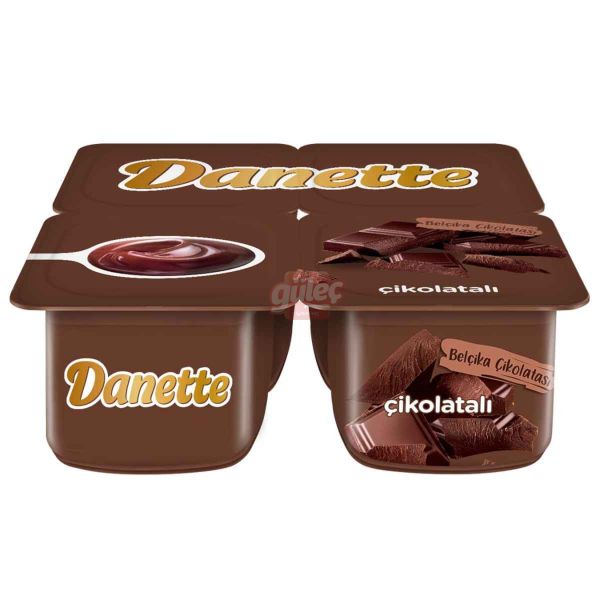 Danino Danette Çikolatalı Puding 4 x 100 G