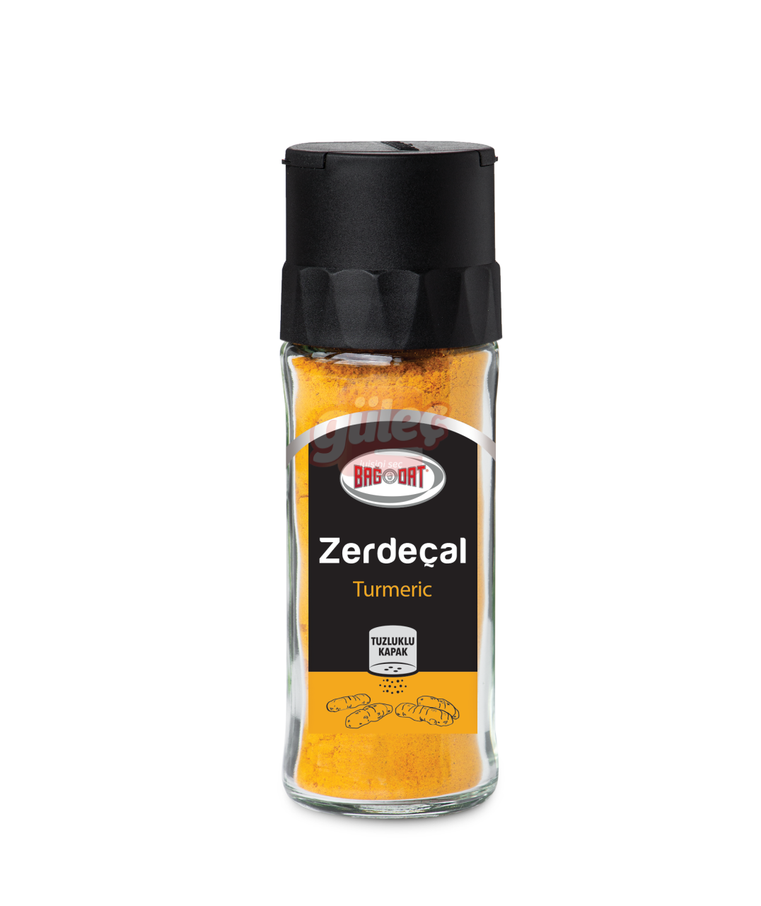 Bağdat Baharat Cam Tuzluklu Zerdeçal 55 G