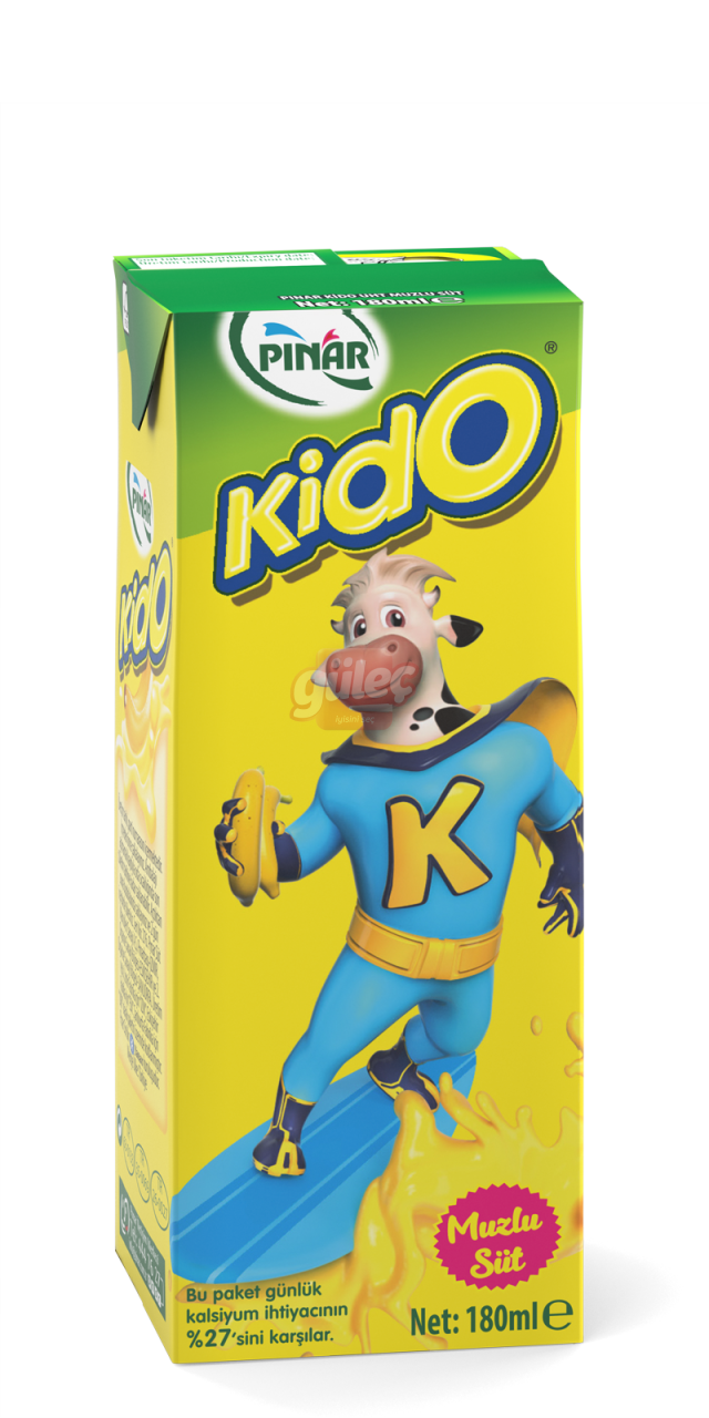Pınar Kido Muzlu Süt 180 Ml